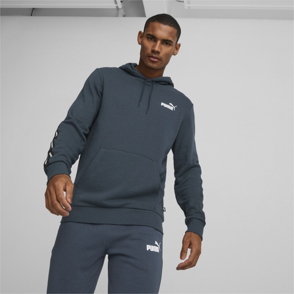 Джемпер Puma ESS+ TAPE HOODIE TR 84738516 р. S синий