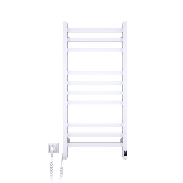 Полотенцесушитель электрический NAVIN Авангард 480х1000 мм Sensor левый с таймером белый (12-028153-4810) 