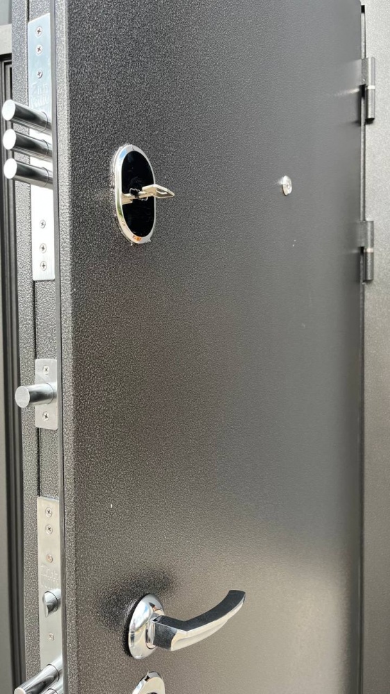 Двері вхідні Tarimus Аляска срібло венге (860L) венге 2050х860 мм ліві