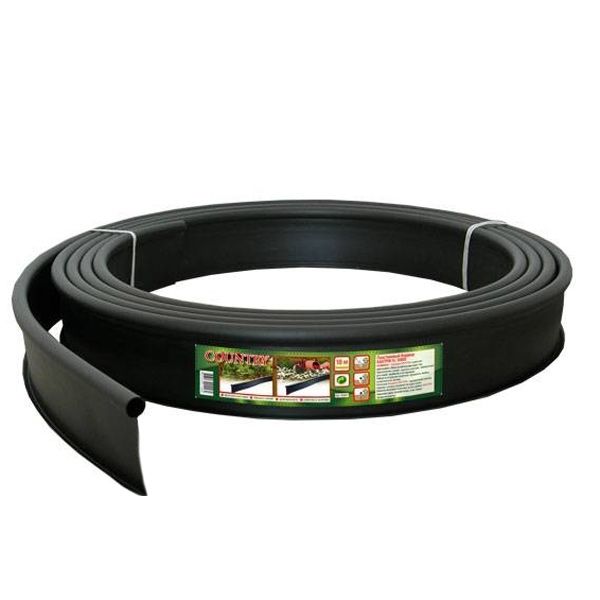 Декоративний бордюр Standartpark  Чорний бордюр «Кантрі» L10000, рул.-10м.