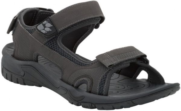 Сандалии Jack Wolfskin LAKEWOOD CRUISE SANDAL M 4019011-6350 р. 12 темно-серый