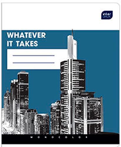 Тетрадь школьная 24 листа в линию Mix в ассортименте InterDRUK