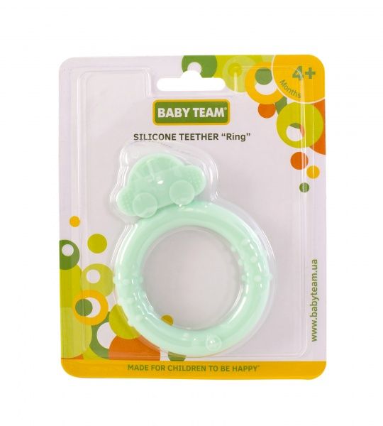 Прорізувач Baby Team силіконовий Кільце (4009)
