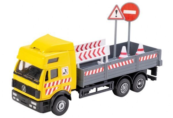 Игрушечный набор Happy People Грузовик с дорожными знаками H30016