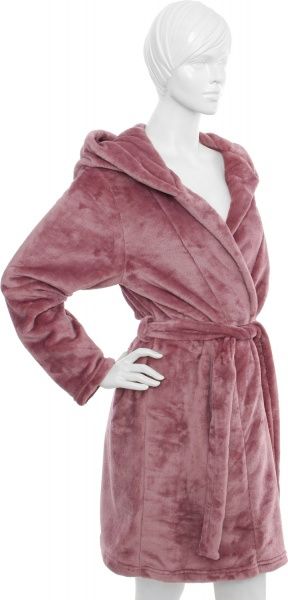 Халат жіночий капюшон з вушками р. XS сливовий 