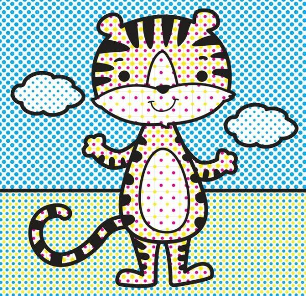 Раскраска водная Книжковий Хмарочос Мой слон