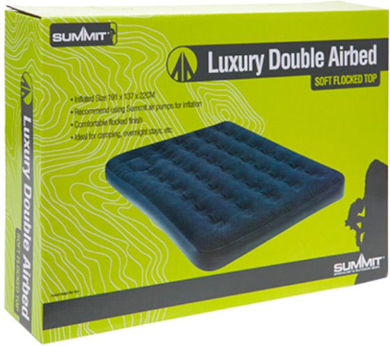 Матрац надувний Summit Double Flocked Airbed