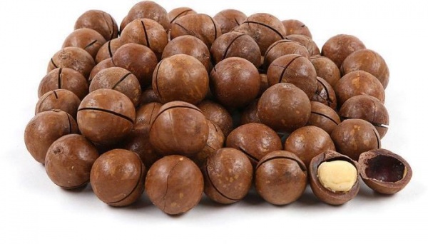 Макадамия в скорлупе