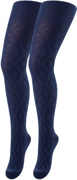 Колготки для дівчаток Duna 4370р.134-140 синій 