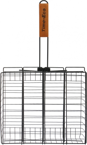 Мангал с решеткой для гриля и мехами для розжига