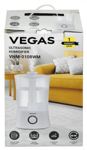 Увлажнитель воздуха Vegas VHM-0108WM