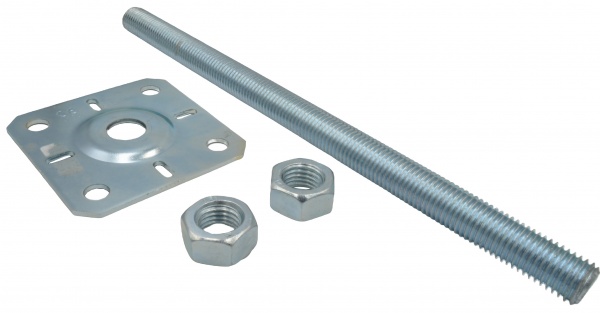 Опора колони регульована заливна 80x330x3,0 мм 1 шт. 