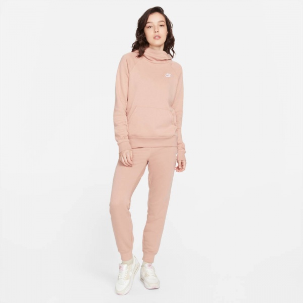 Джемпер Nike W NSW ESSNTL FLC FNL HOODIE BV4116-609 р. XL рожевий