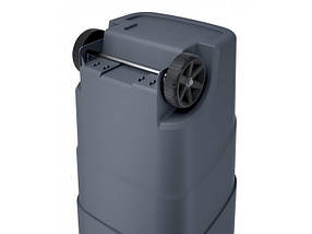 Бак для сміття з кришкою WHEELER 110 л сірий NBWB110