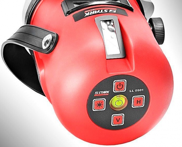 Нивелир лазерный Stark 5 линий точность 1 мм. / 5 м. дальность 15 м. LL 0505