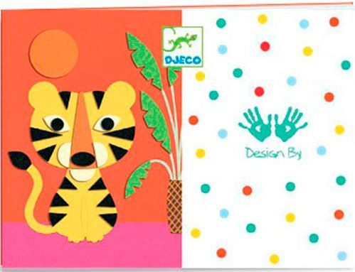 Набор для творчества Djeco Аппликация самоклеющаяся Сладкая природа DJ09864