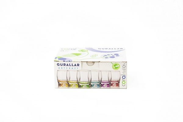 Набор рюмок для ликера Adora 31-146-258 80 мл 6 шт. LAV 