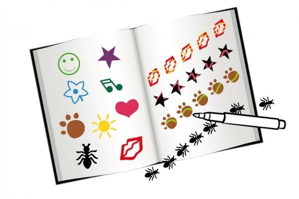 Набор штампов Malinos Stempelzauber 9+1 MA-300008