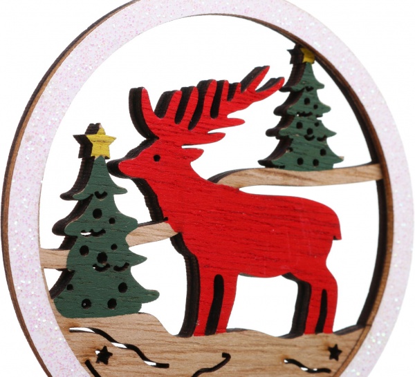 Декоративна підвіска Коло 11,5x12 см 6014-109