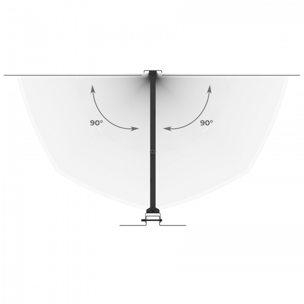 Крепление для телевизора HausMark TWBR-222 поворотно-наклонные 21