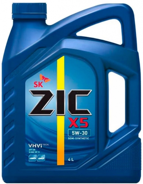 Моторне мастило ZIC X5 Diesel 5W-30 4 л (162671)