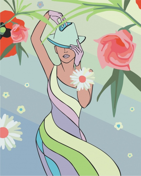 Картина по номерам Грация 10394-AC 40х50 см ArtCraft 