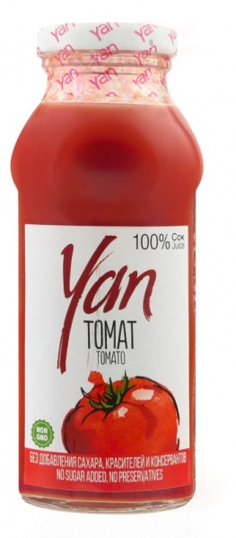 Сок Yan Томатный 0,25 л 