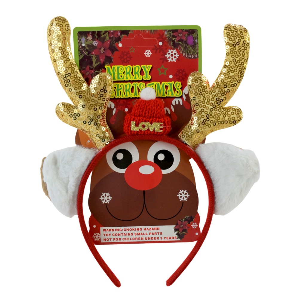 Аксессуар для карнавала Shantou Обруч оленьи рога E2409 в ассортименте