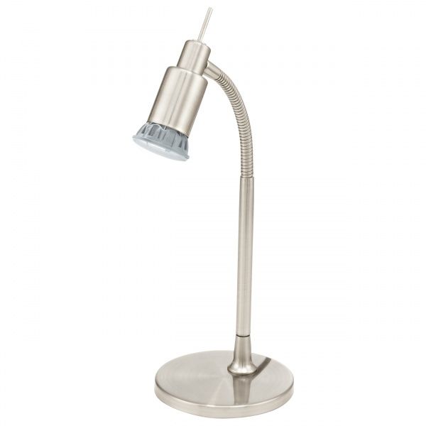 Настольная лампа офисная Eglo Эридан 1x3 Вт GU10 матовый никель 