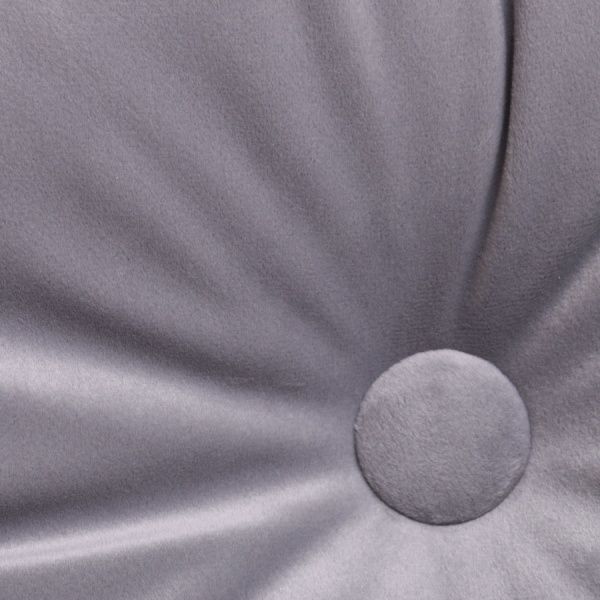 Подушка на стул Велюр 40х40 см светло-серый La Nuit