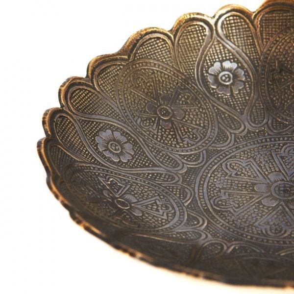 Фруктовница коричневая 15 см 2003