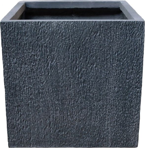 Кашпо Engard Бенуе 44х44х43 см квадратний 83 л сірий (GA71-3) 