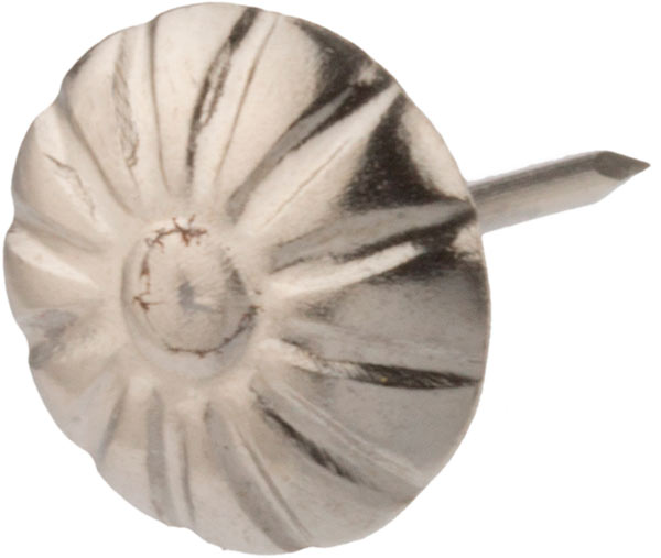 Гвозди декоративные 100шт никель