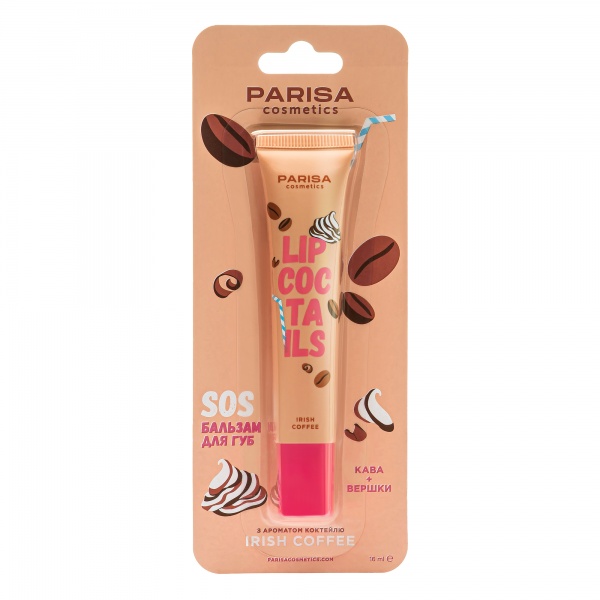 Бальзам для губ Parisa SOS Irish Coffee 16 мл