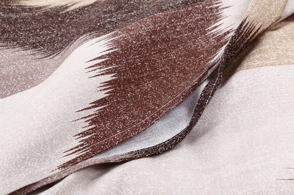 Комплект постельного белья Северное сияние 2 коричневый La Nuit (без простыни) 