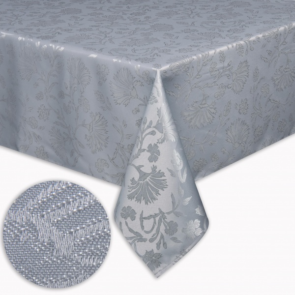 Скатерть водонепроницаемая Samira 140x180 см серый La Nuit 
