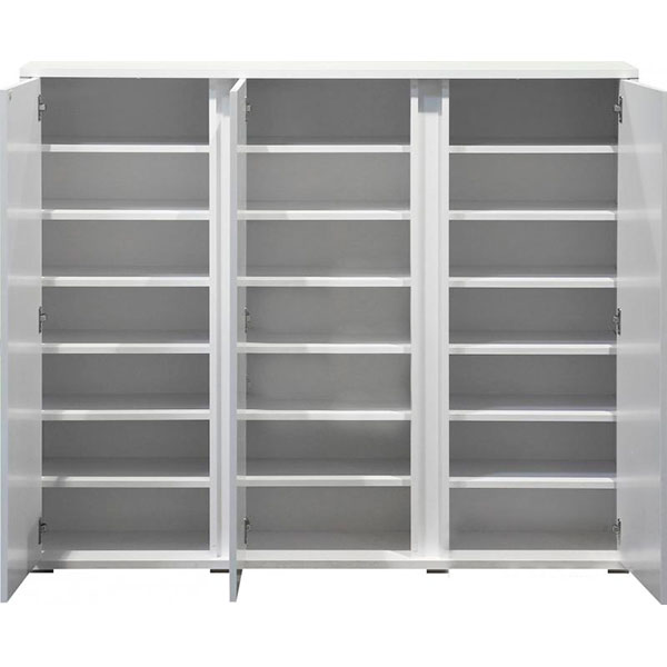 Тумба для взуття Софро ЛІВ 3Д 350x1450x1200 мм білий 