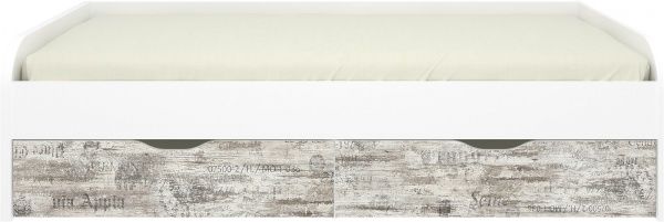 Кровать ПАМП кровать 90x200 см белый 