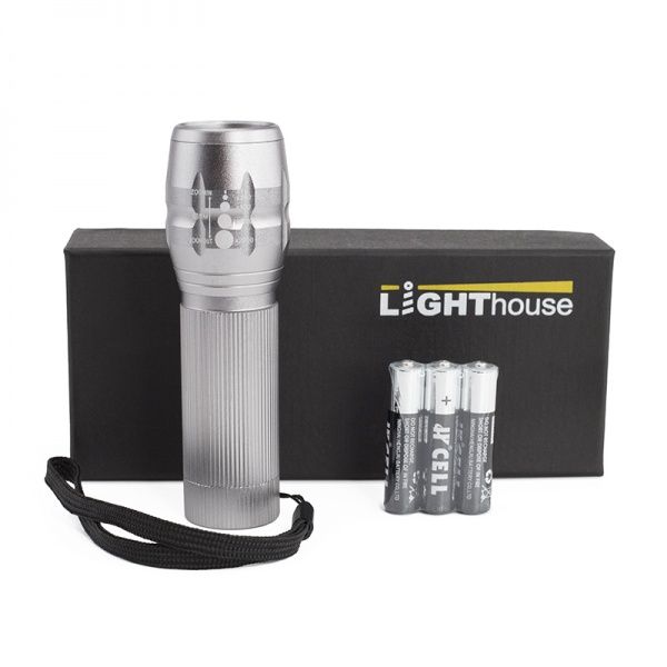 Фонарь Lighthouse Pocket Al 150LM графитовый