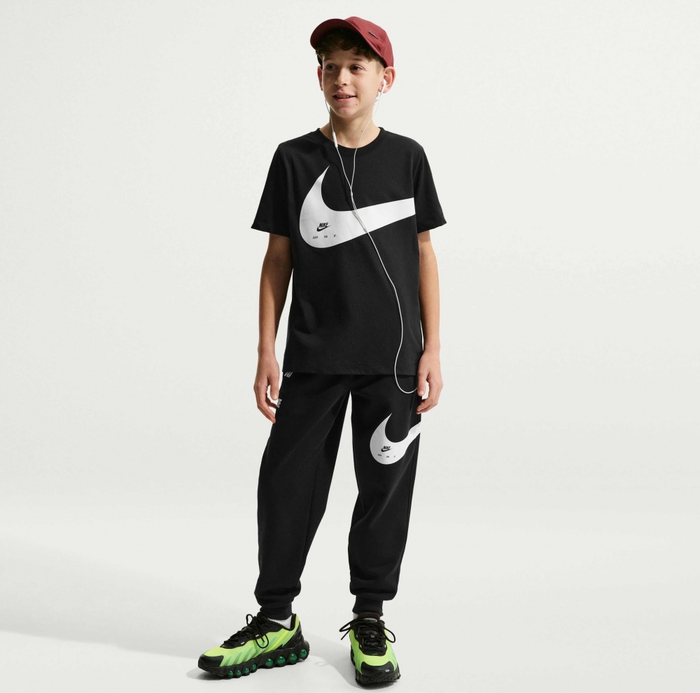 Футболка Nike K Nsw Tee Club Energy S26 II9943-010 р.р.S чорний
