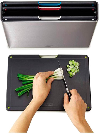 Набор досок разделочных Folio silver large 60170 (01000853) Joseph Joseph