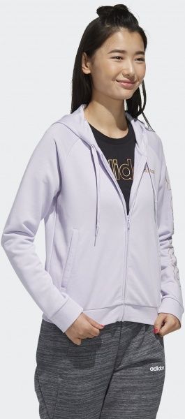 Джемпер Adidas W E BRAND HD TT FL9295 р. XL фіолетовий