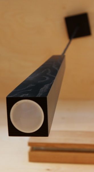 Светильник подвесной ADLUX Candle CP-1-BO-Bl 1x10 Вт GU10 матовый черный 