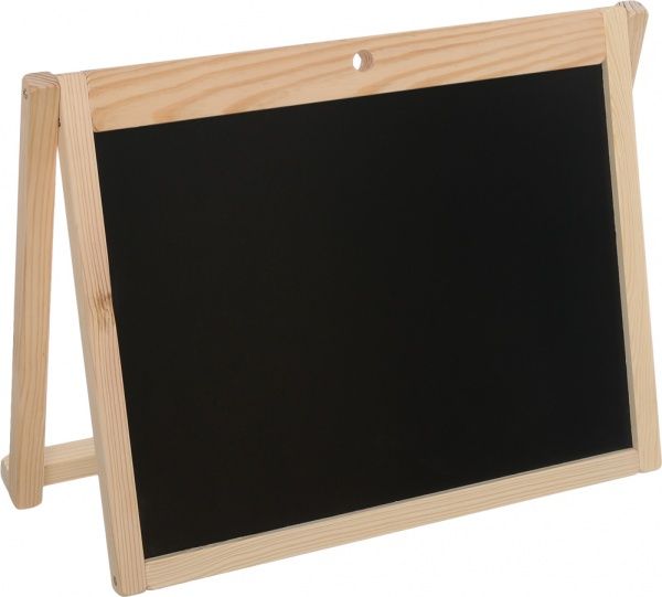 Доска настольная двусторонняя неокрашенная 47х34,5 см Д003