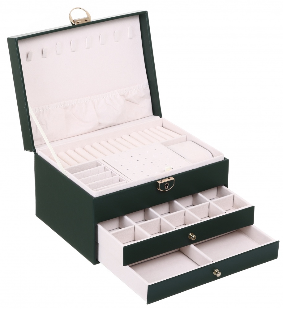 Скринька для прикрас Chic 23х17х13 зелена