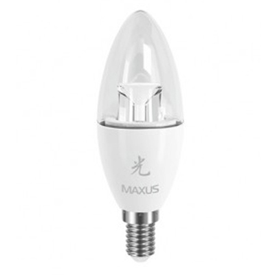 Лампа LED Maxus C37 CL-C 1-LED-421 AP 6 Вт E14 теплый свет