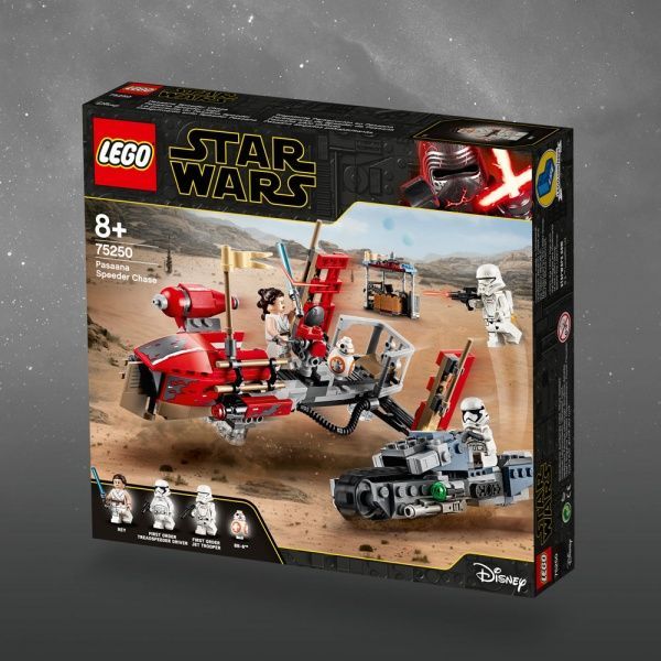 Конструктор LEGO Star Wars Погоня на спидерах в Пасаане 75250