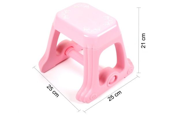 Электронное пианино Baoli с микрофоном и стульчиком 37 клавиш розовый BAO-1403-P