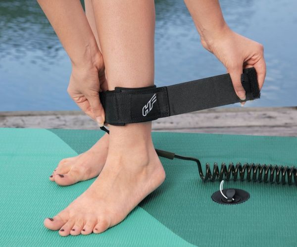 SUP-доска Bestway HuaKai Set 305x84x15 см (65346) белый/бирюзовый