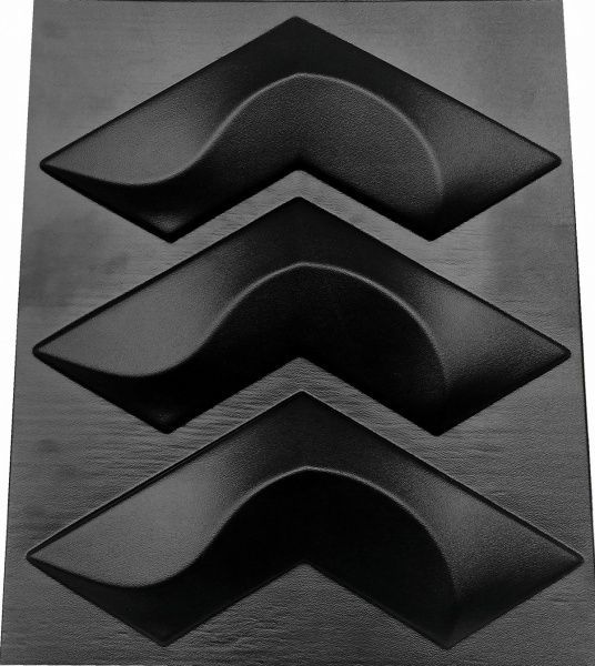 Форма для 3D плитки Pixus 3D Корал 430x370 мм 